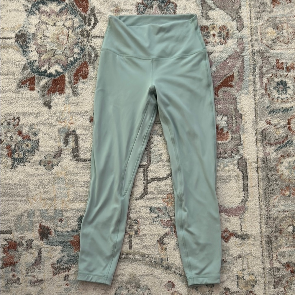 Sea foam Green High-Waisted Leggings Lululemon
